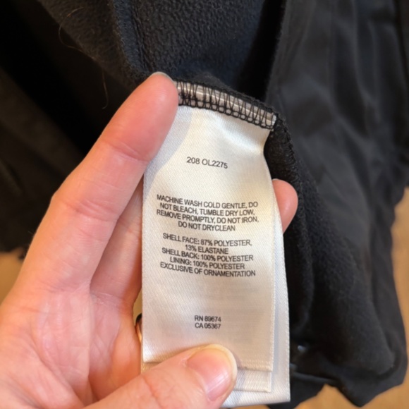 Mountain Hardwear Black Softshell Jacket Women's Size M Stretch Jacket - Picture 5 of 5